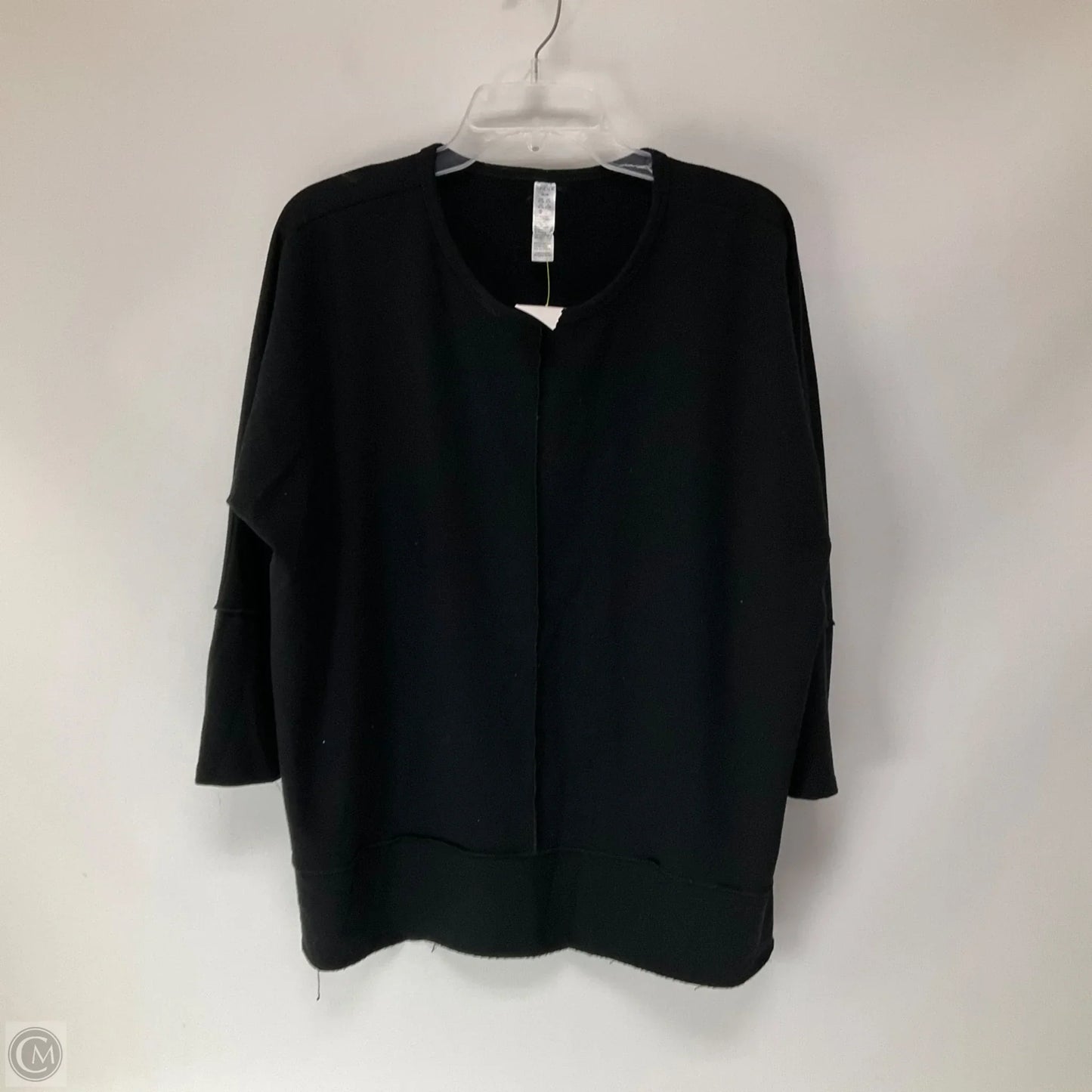 Top Long Sleeve By Spanx In Black, Size: M