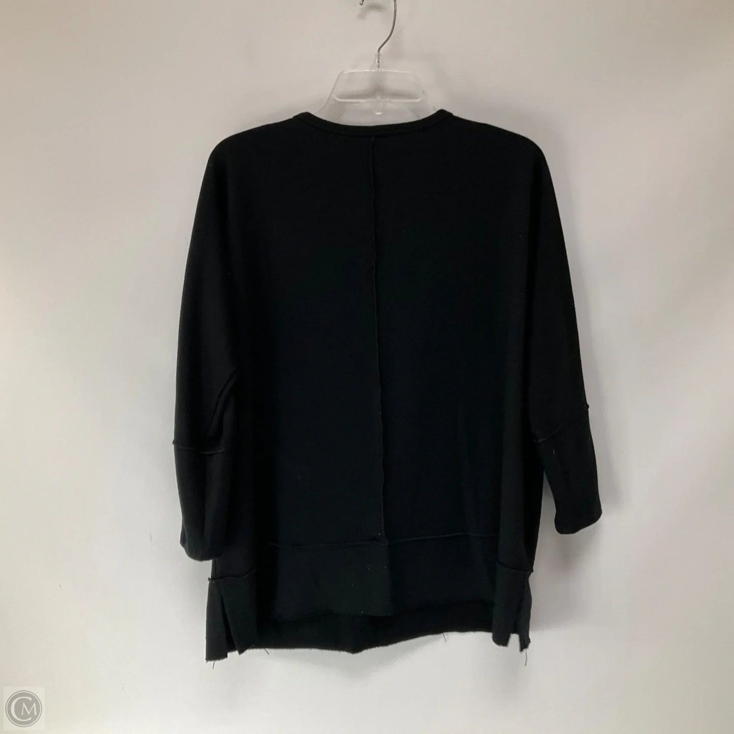 Top Long Sleeve By Spanx In Black, Size: M