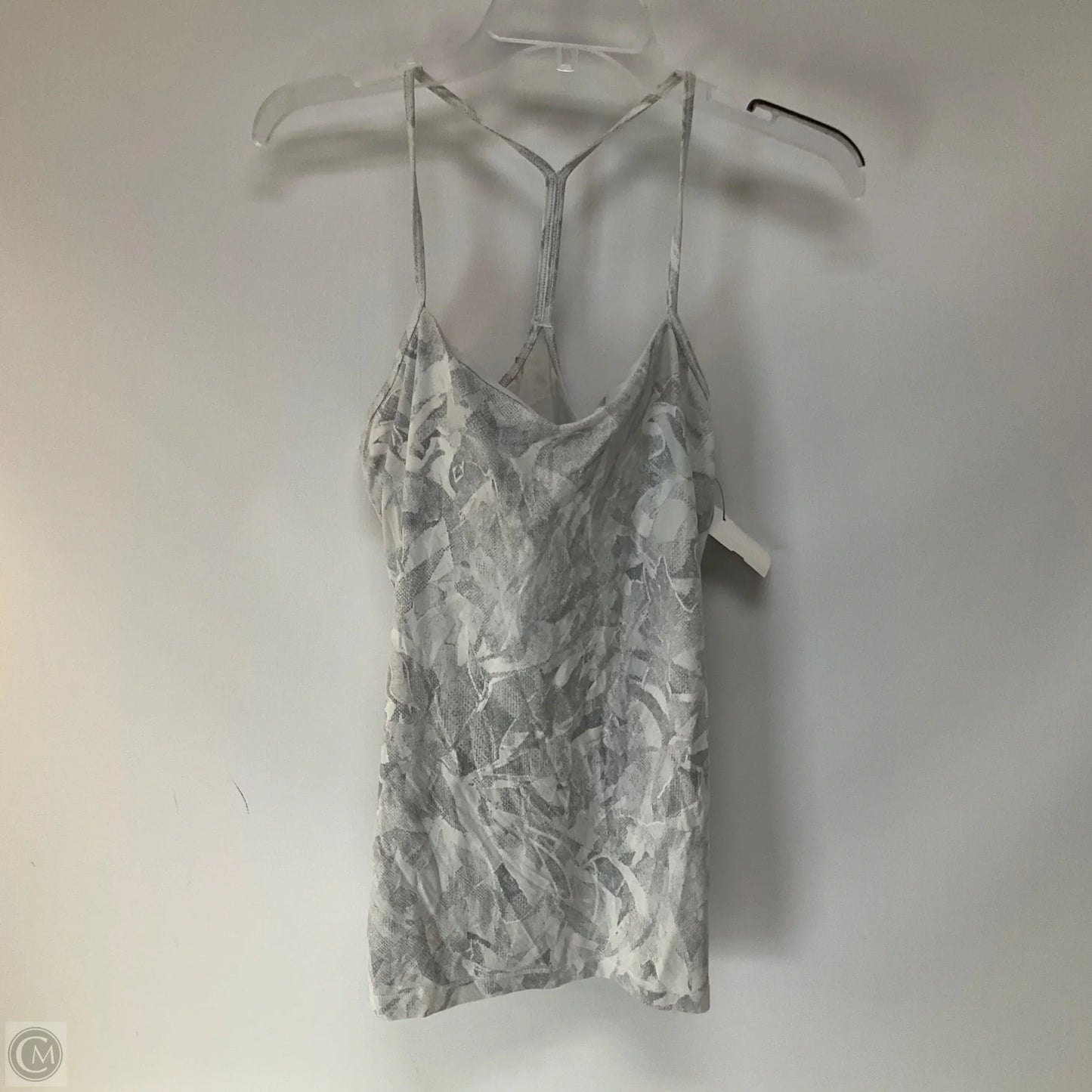 Athletic Tank Top By Lululemon In Grey, Size: 10