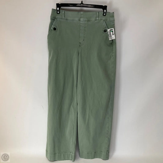 Pants Wide Leg By Spanx In Green, Size: M