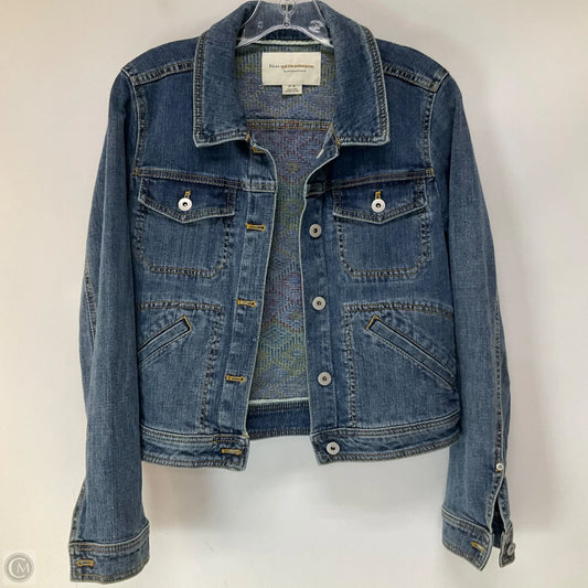 Jacket Denim By Pilcro In Blue Denim, Size: M