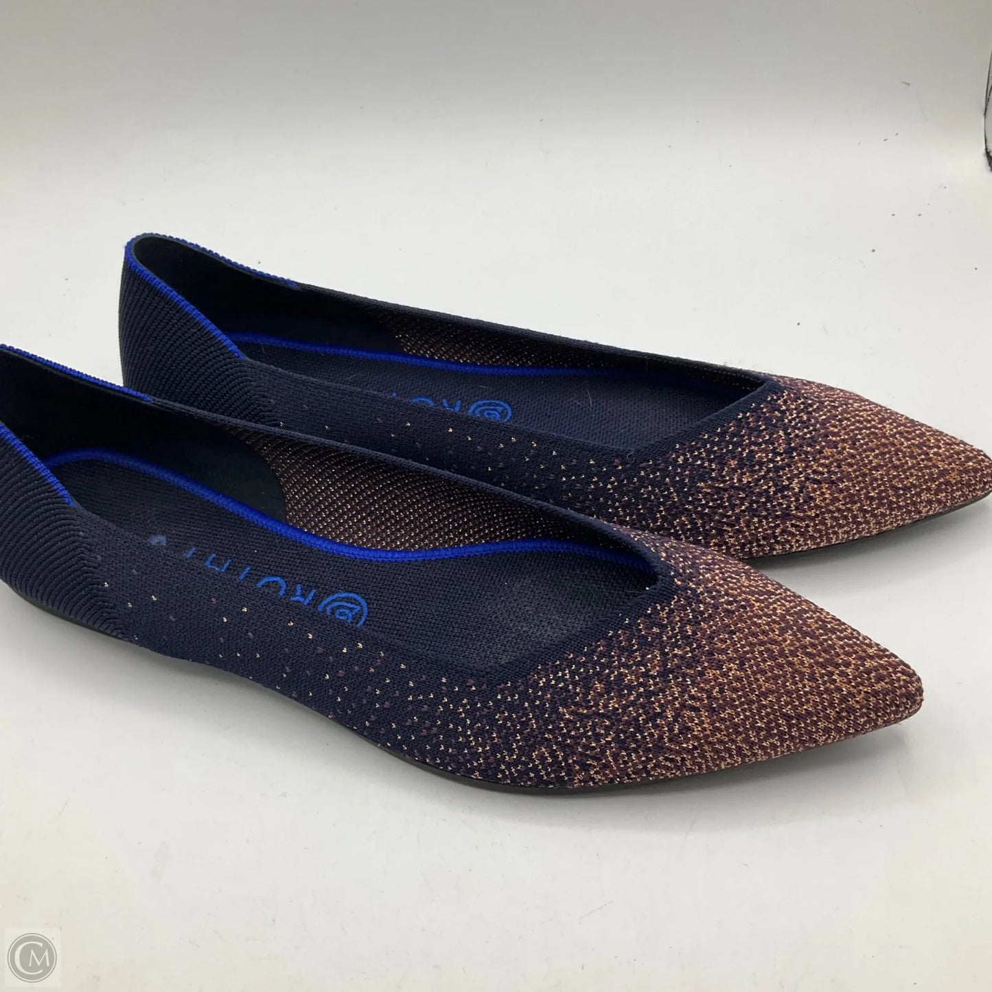 Shoes Flats By Rothys In Blue & Pink, Size: 11.5