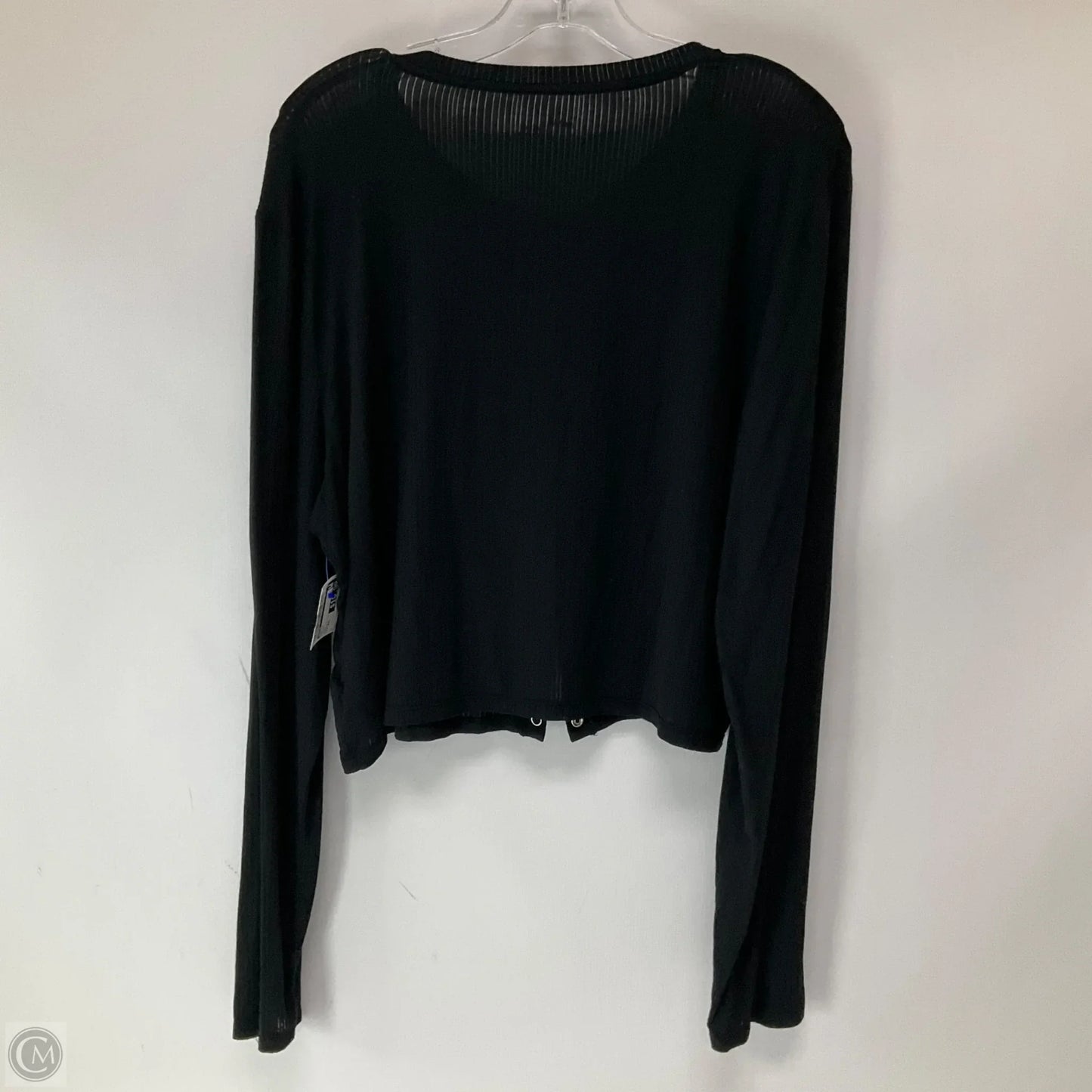 Top Long Sleeve By Aerie In Black, Size: Xxl