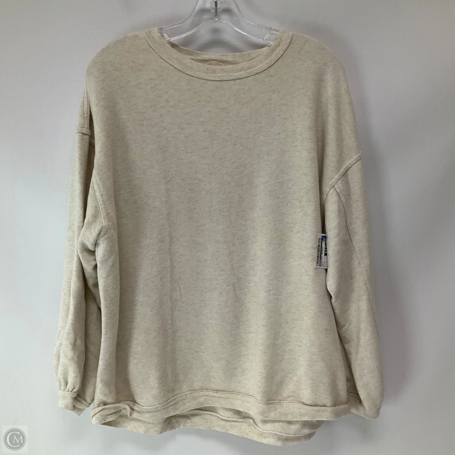 Sweatshirt Crewneck By Aerie In Beige, Size: S