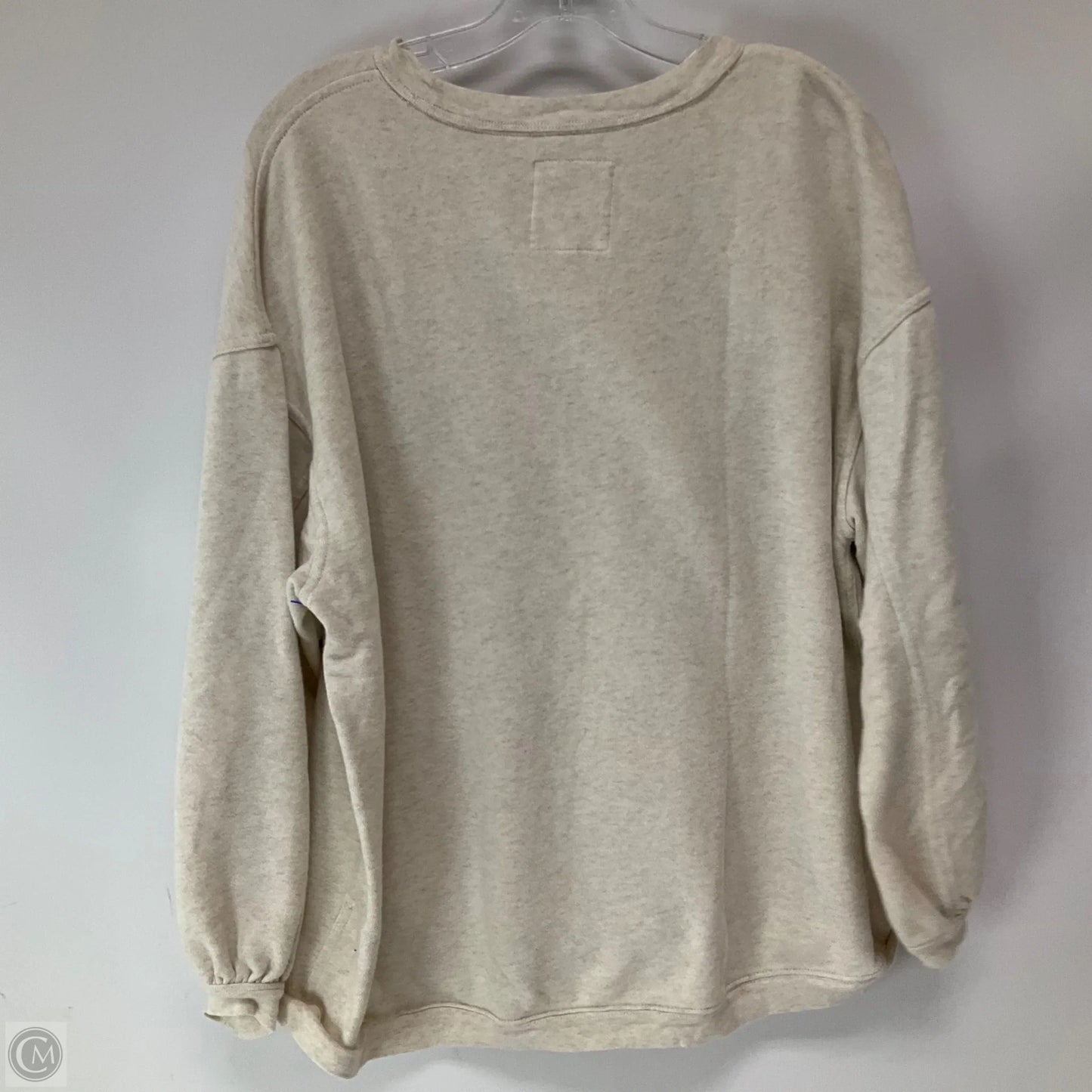 Sweatshirt Crewneck By Aerie In Beige, Size: S