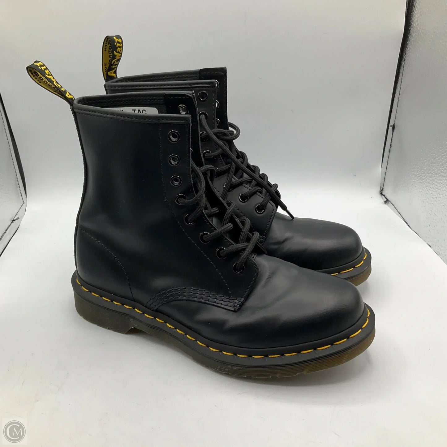 Boots Combat By Dr Martens In Black, Size: 8