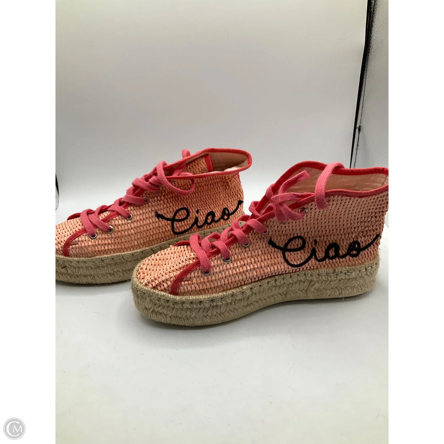 Shoes Sneakers By Anthropologie In Peach, Size: 6.5
