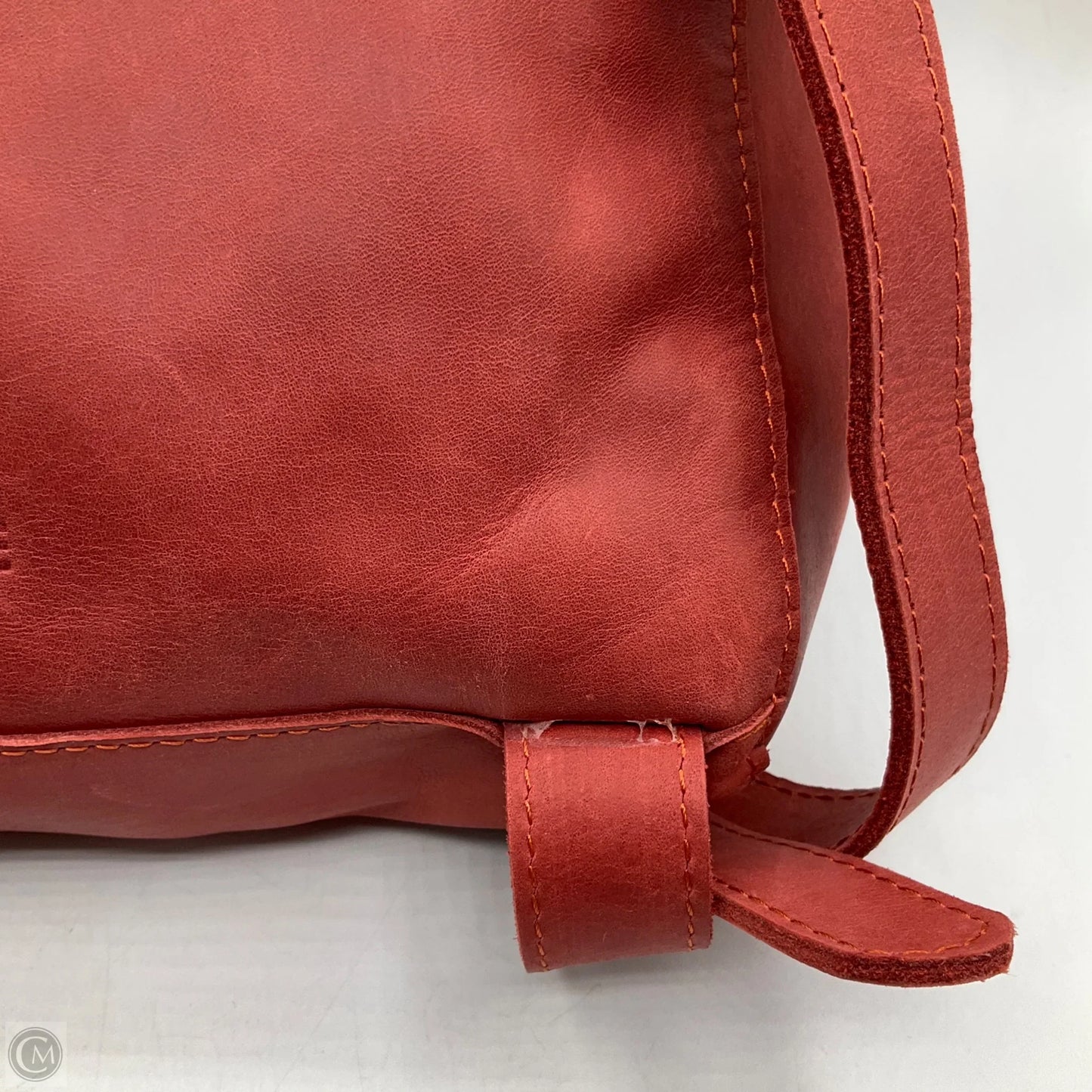 Backpack Leather By Able, Size: Medium