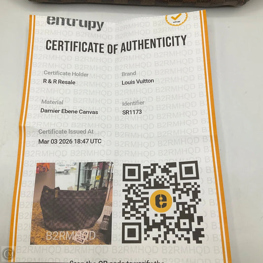 Handbag Luxury Designer By Louis Vuitton, Size: Medium