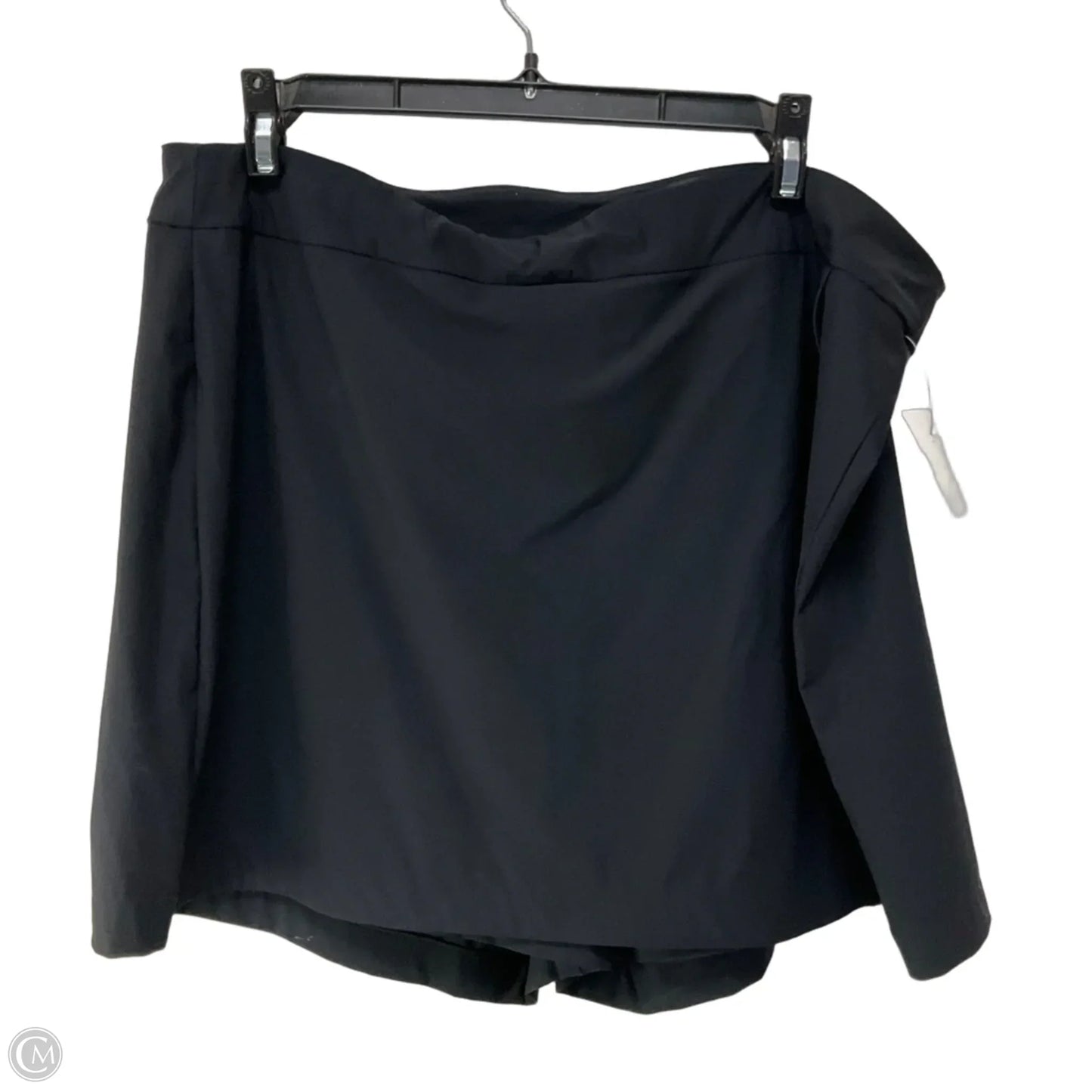 Athletic Skort By Spanx In Black, Size: Xl