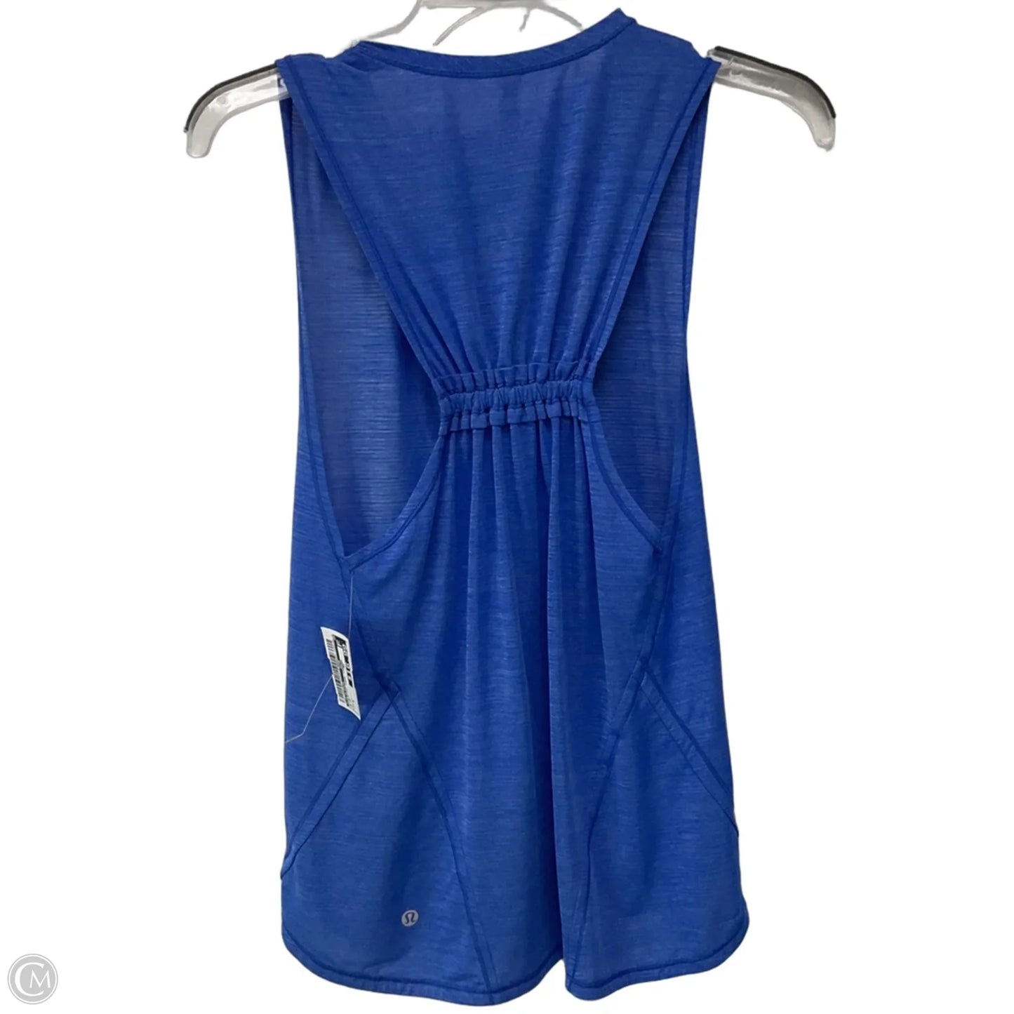 Athletic Tank Top By Lululemon In Blue, Size: 4