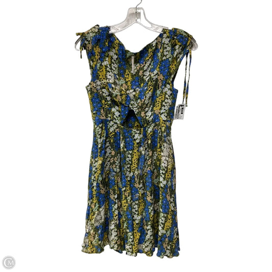 Dress Casual Short By Free People In Floral Print, Size: Xs