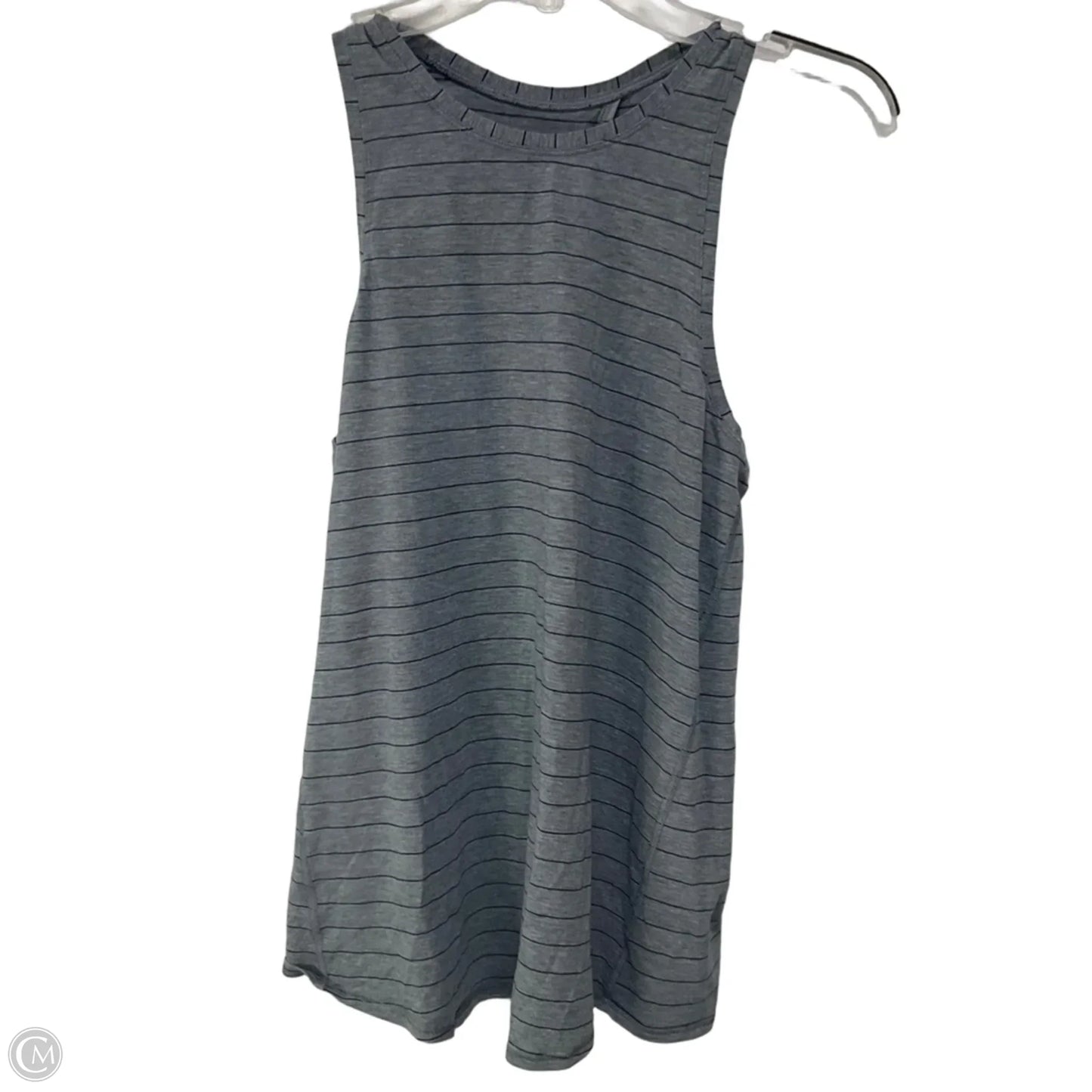 Athletic Tank Top By Lululemon In Striped Pattern, Size: 4