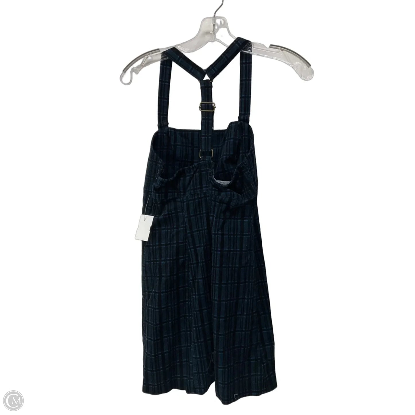 Dress Casual Short By Urban Outfitters In Black & Blue, Size: S