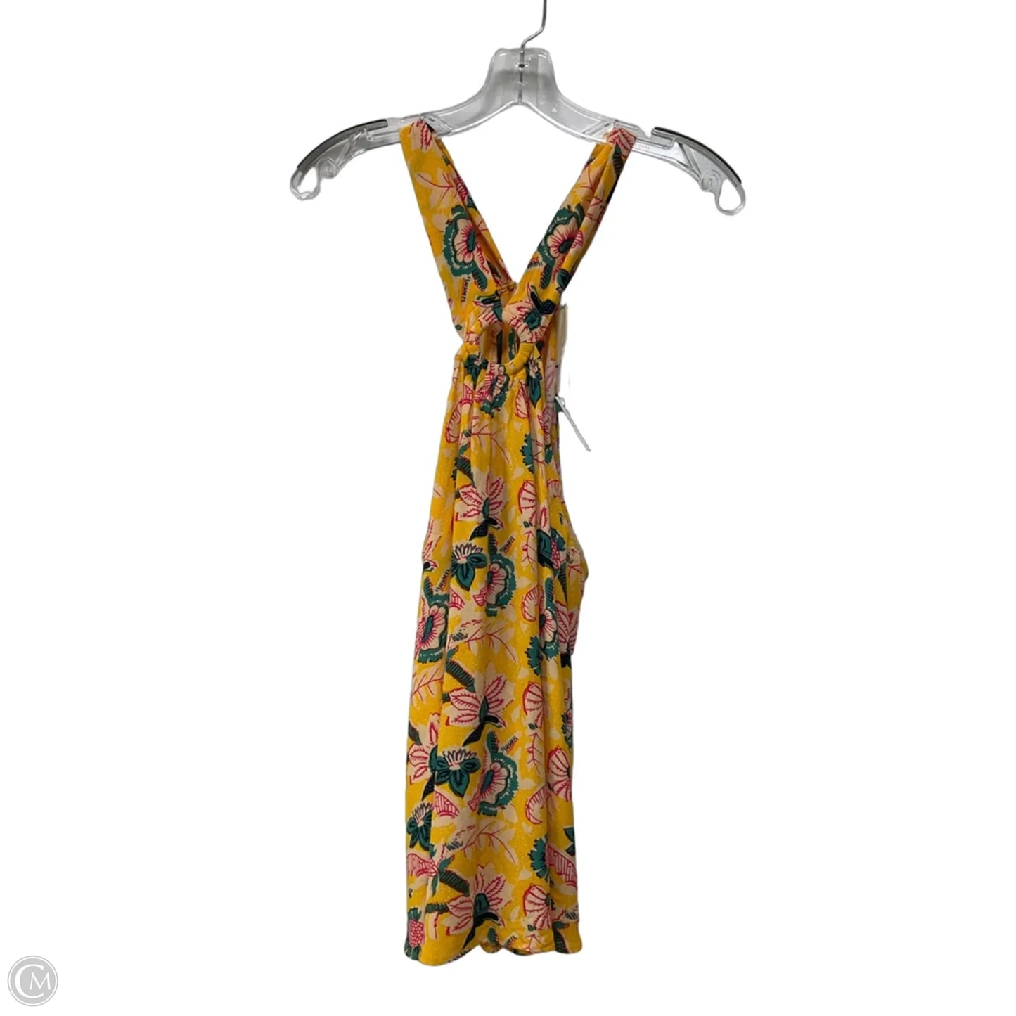 Top Sleeveless By Maeve In Yellow, Size: Xxl