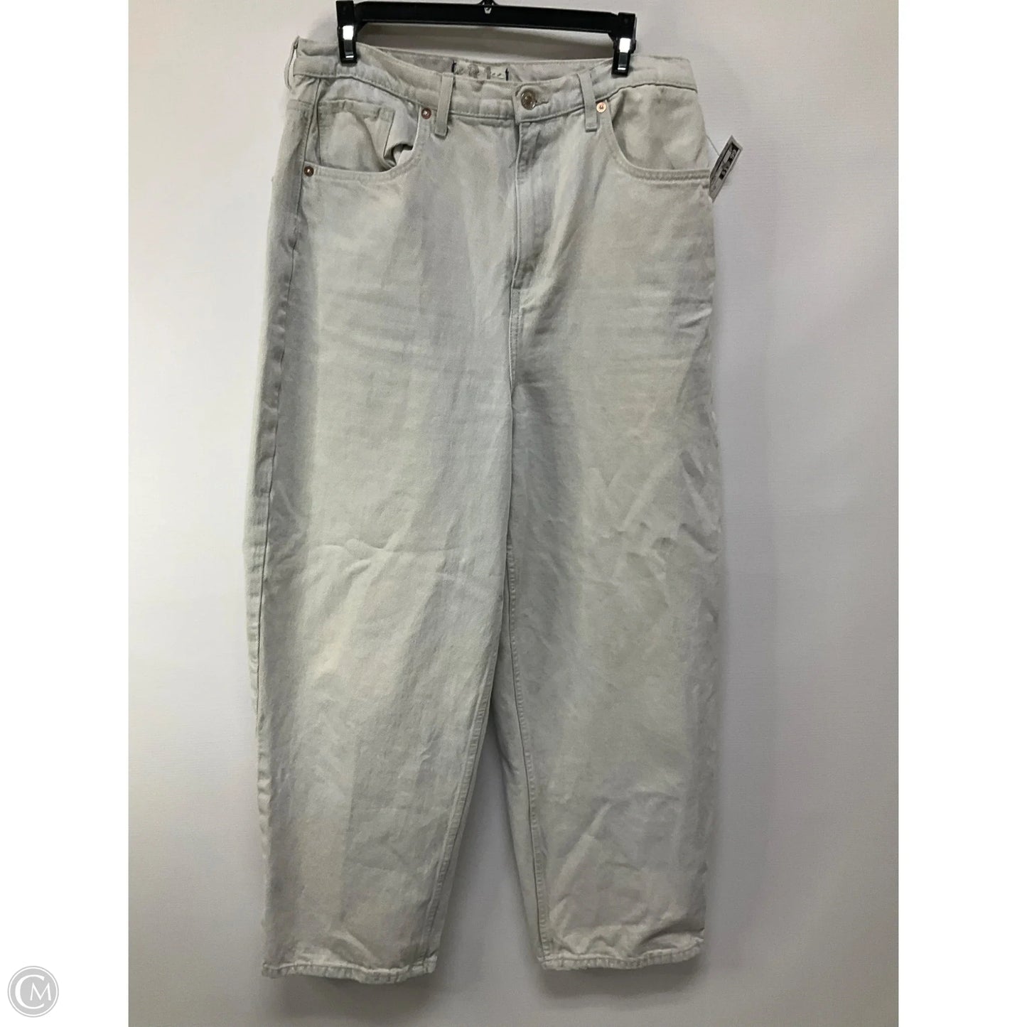 Jeans Wide Leg By We The Free In Blue Denim, Size: 12