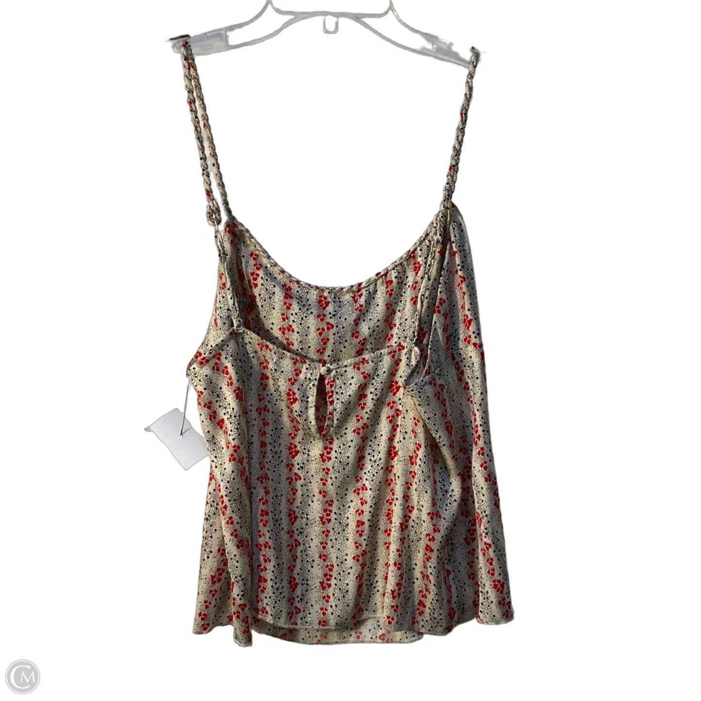 Top Sleeveless By Free People In Black & Red, Size: L