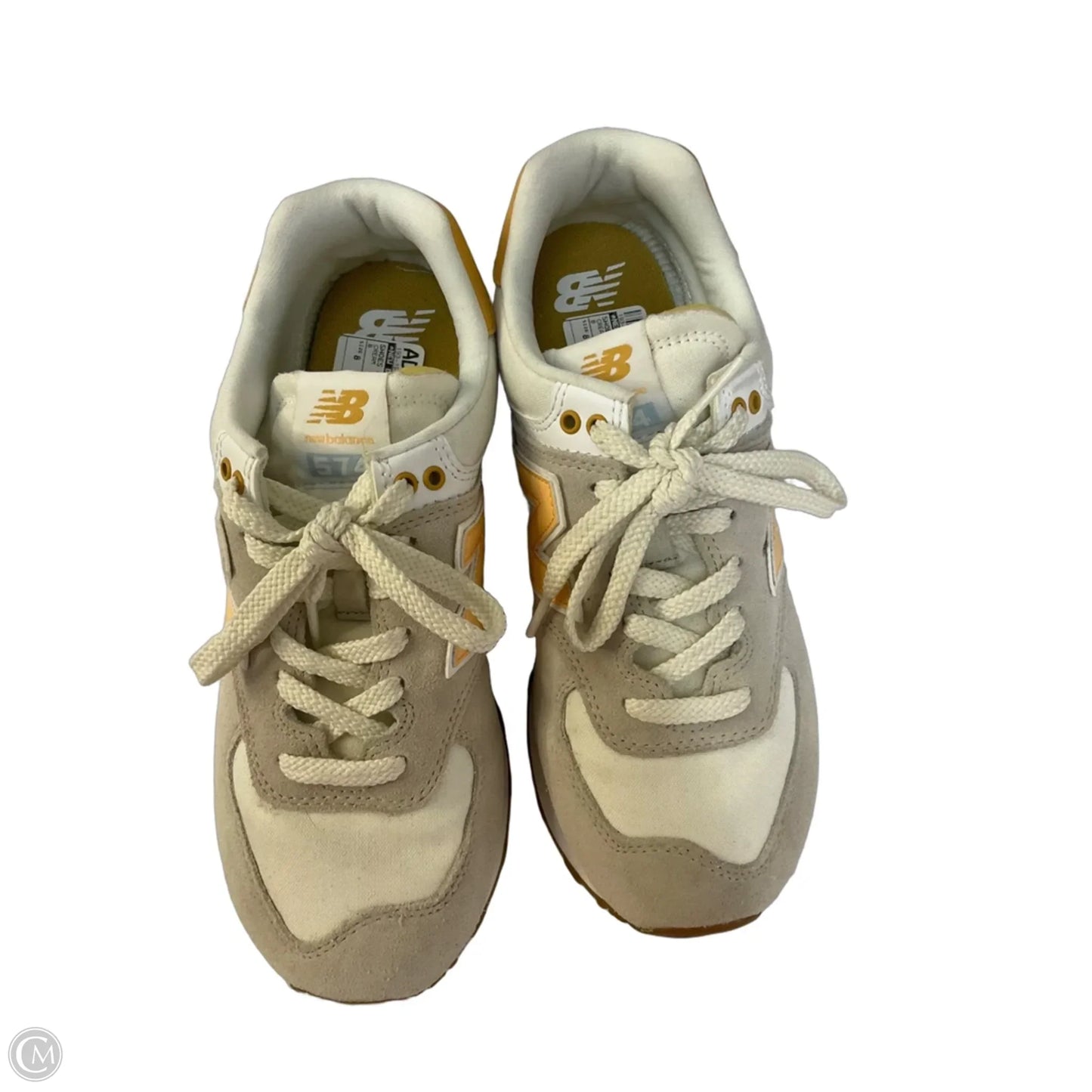 Shoes Athletic By New Balance In Cream, Size: 8