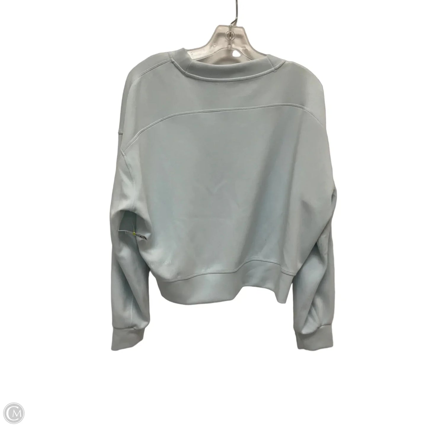 Athletic Sweatshirt Crewneck By Lululemon In Blue, Size: 6