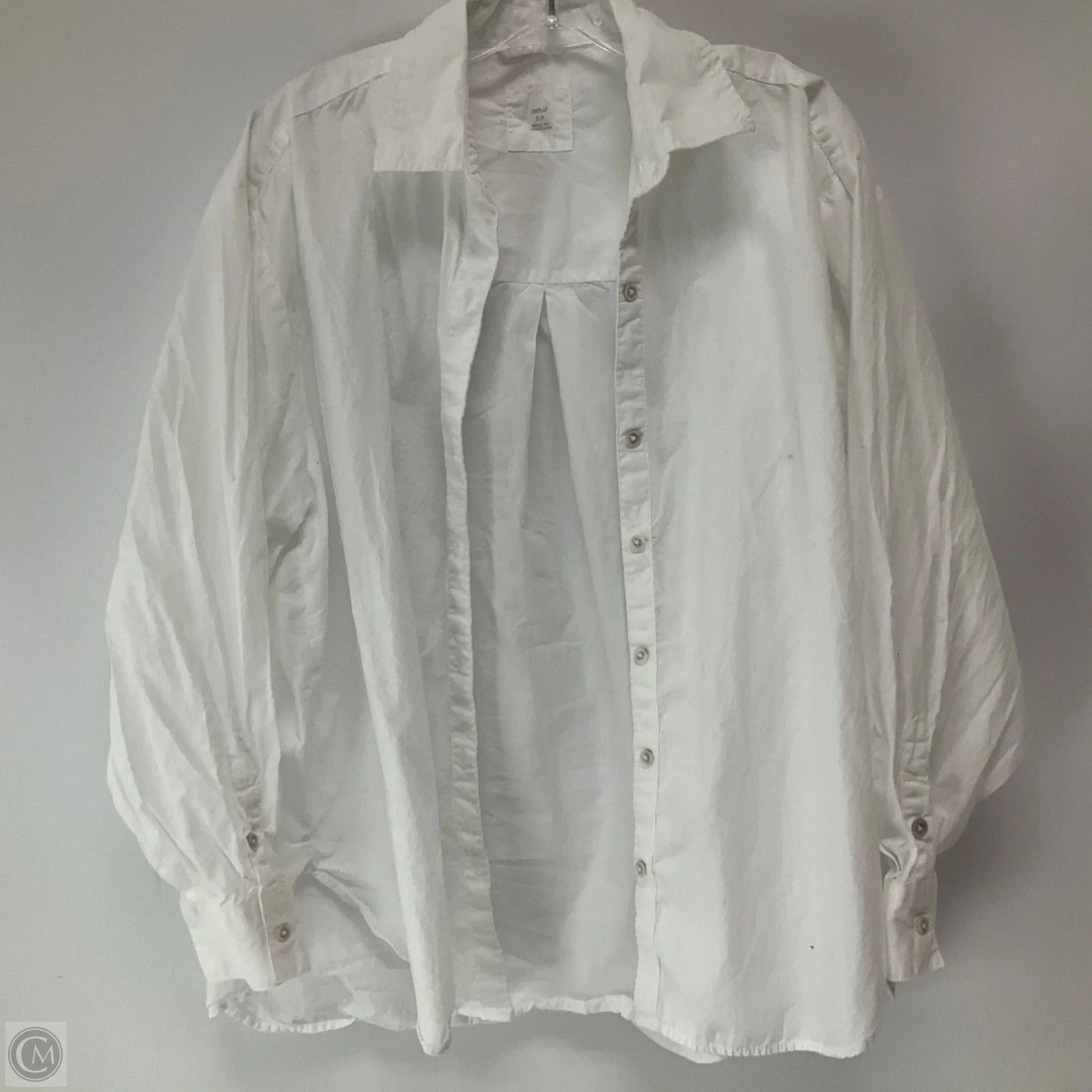 Top Long Sleeve By Aerie In White, Size: S