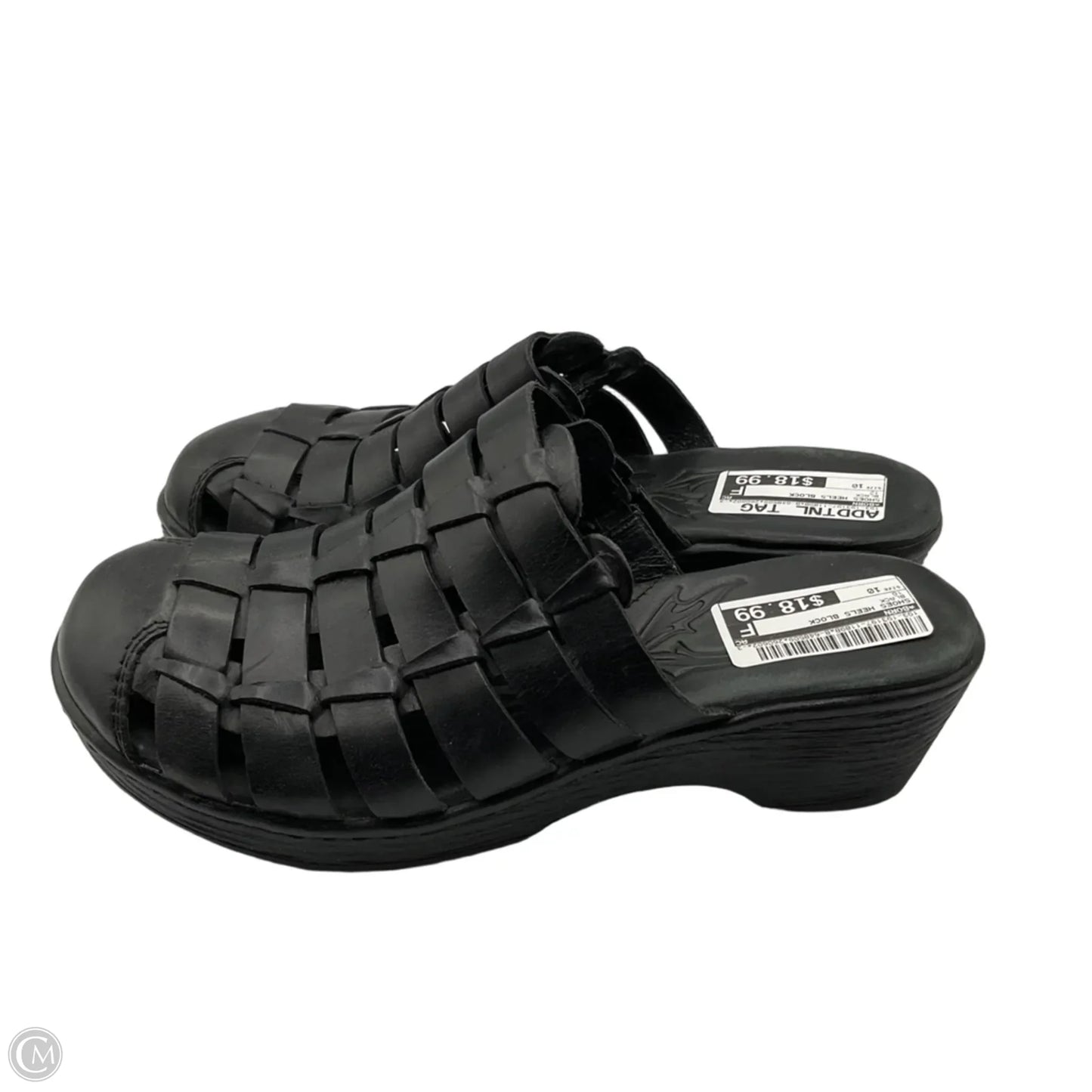 Shoes Heels Block By Born In Black, Size: 10