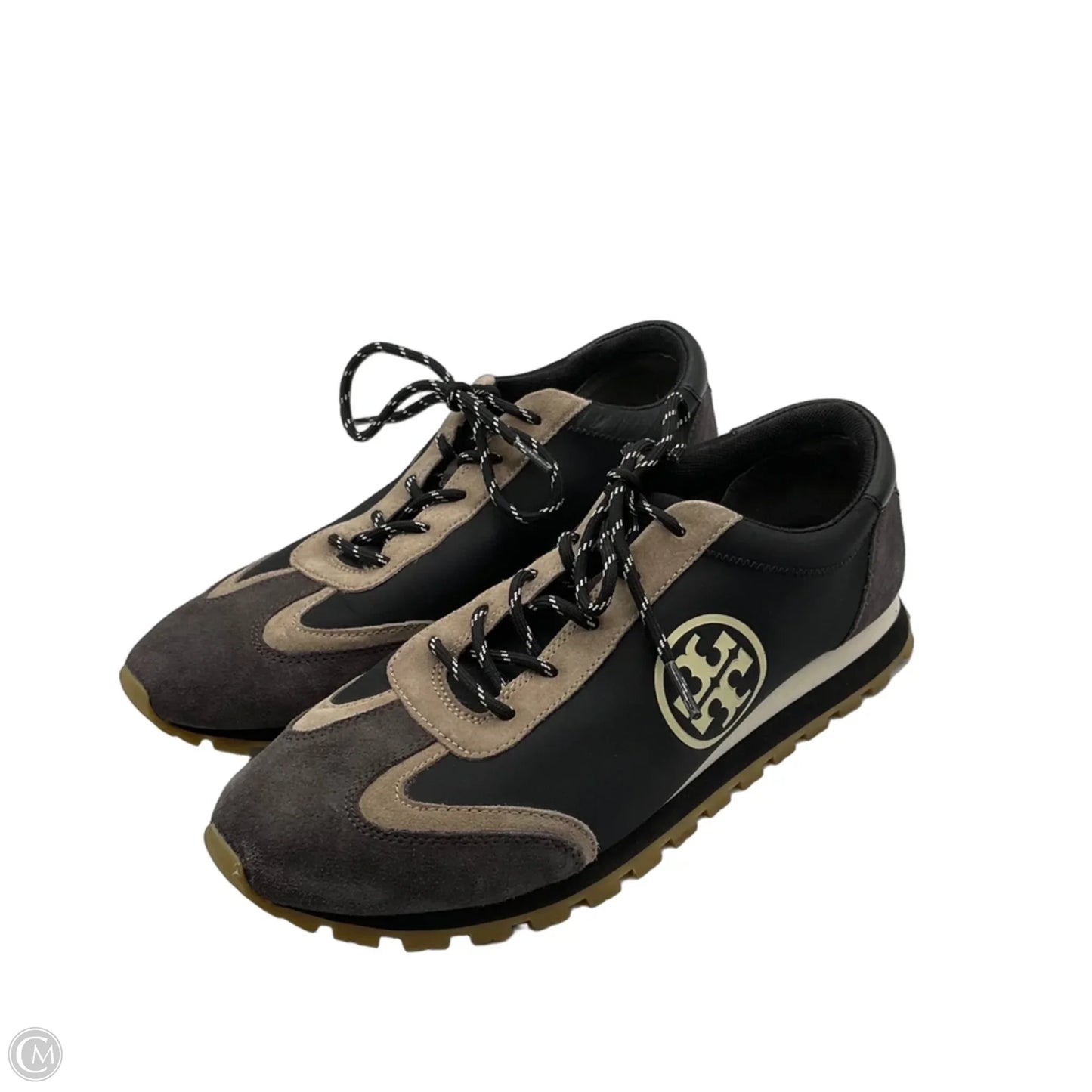 Shoes Designer By Tory Burch In Black & Brown, Size: 11