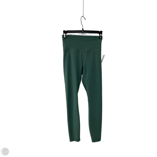 Athletic Leggings By Lululemon In Green, Size: 4