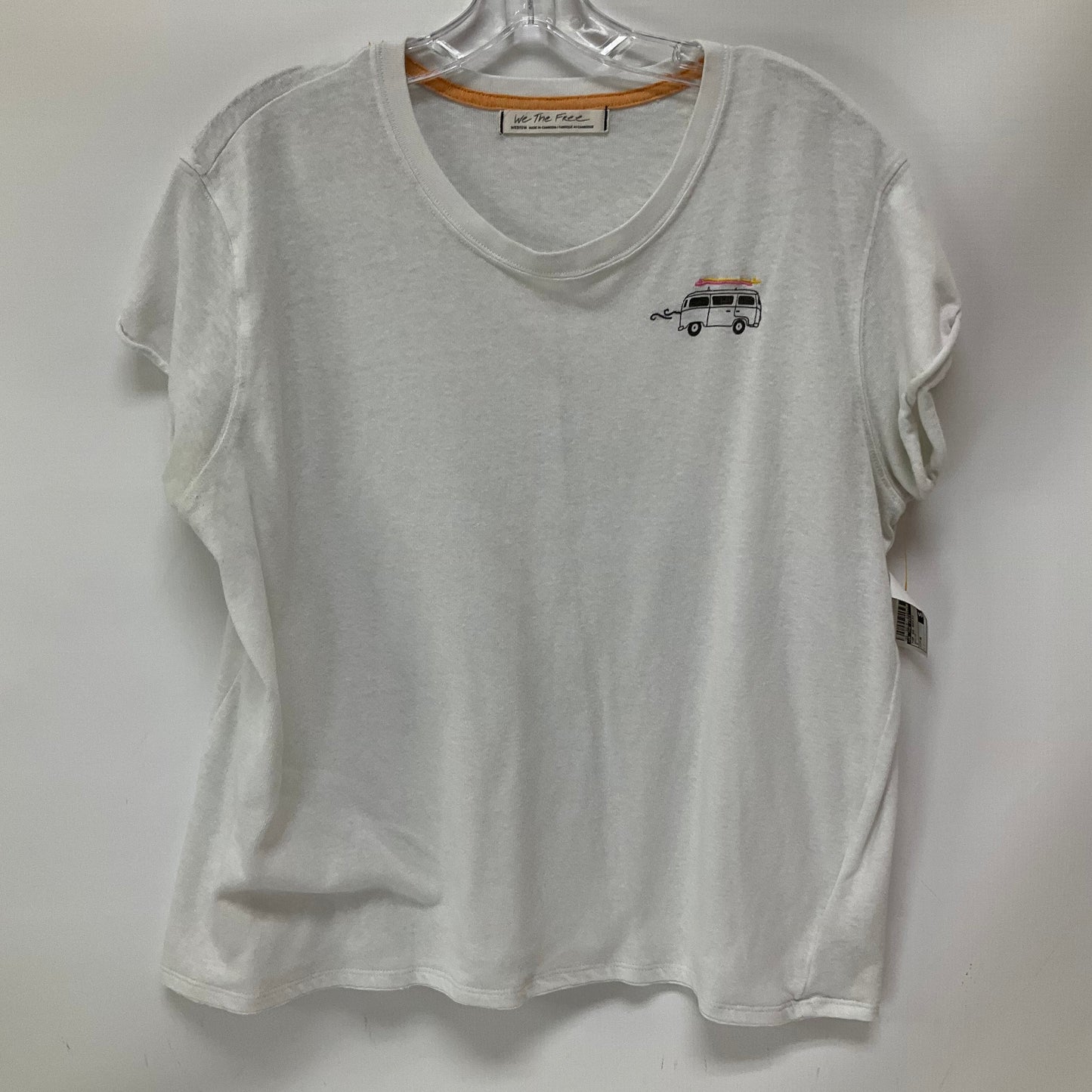 Top Short Sleeve Basic By We The Free In White, Size: M