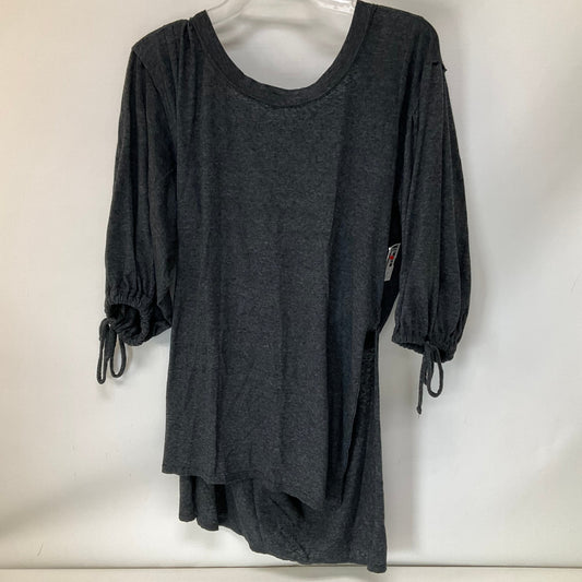 Top Long Sleeve By We The Free In Grey, Size: Xs