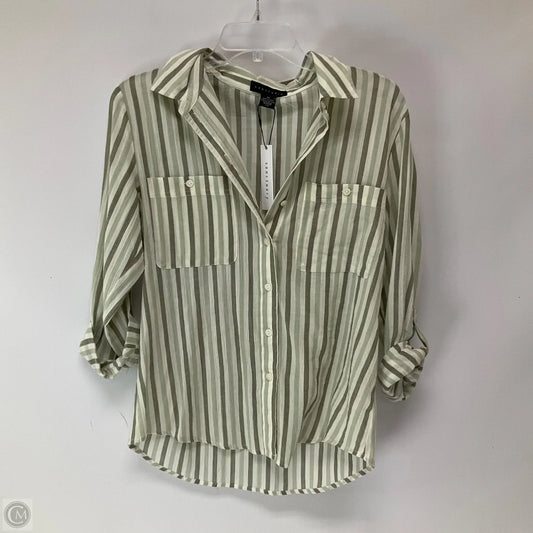 Top Long Sleeve By Sanctuary In Green, Size: Xs