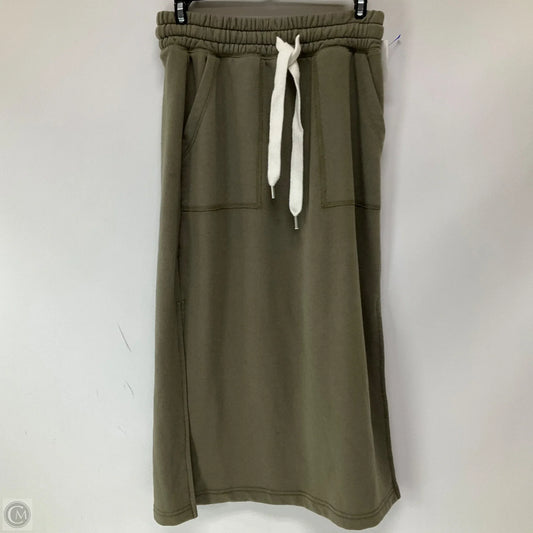 Skirt Midi By Aerie In Green, Size: Xs