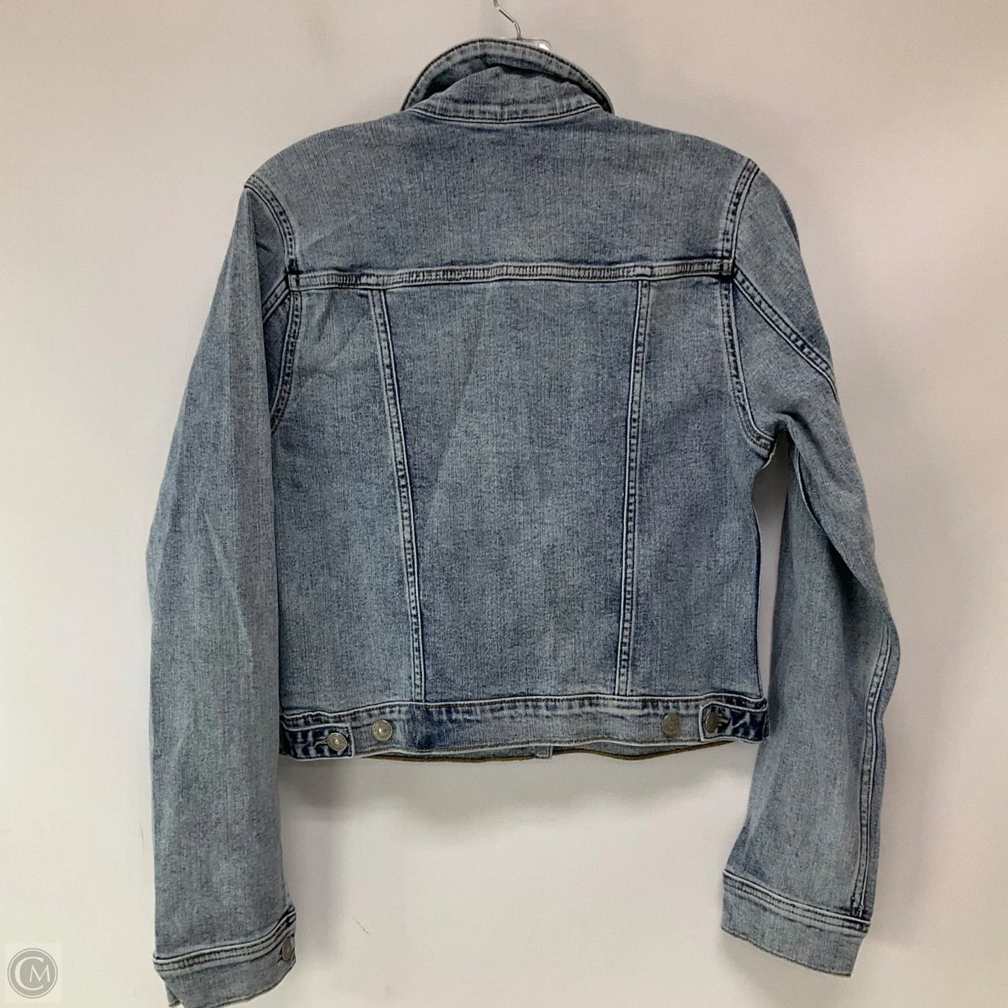 Jacket Denim By Silver In Blue Denim, Size: M