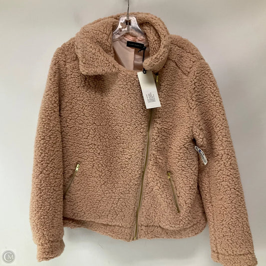 Jacket Faux Fur & Sherpa By Silver In Pink, Size: M