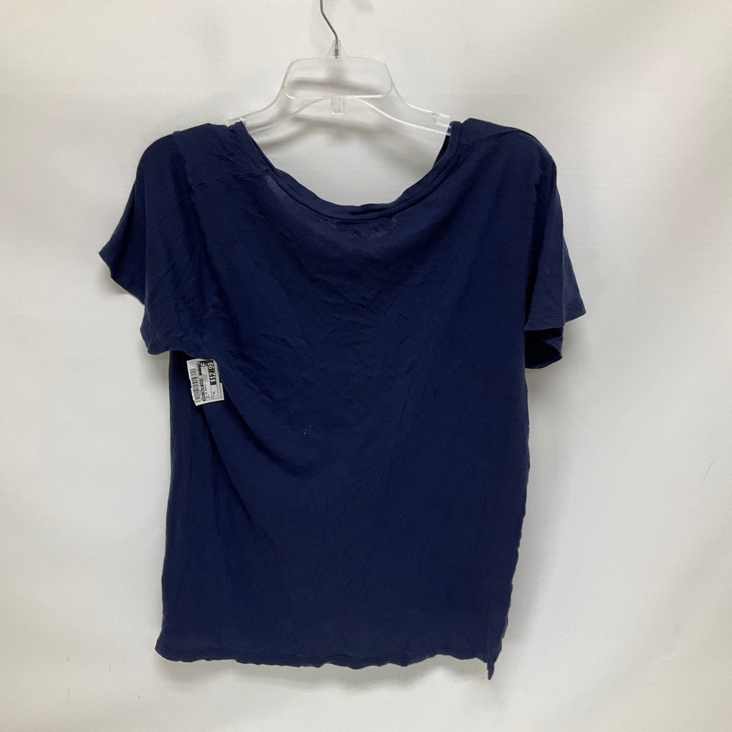 Navy Top Short Sleeve Basic Polo Ralph Lauren, Size Xl