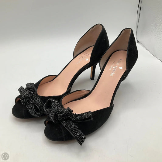 Shoes Designer By Kate Spade In Black, Size: 6