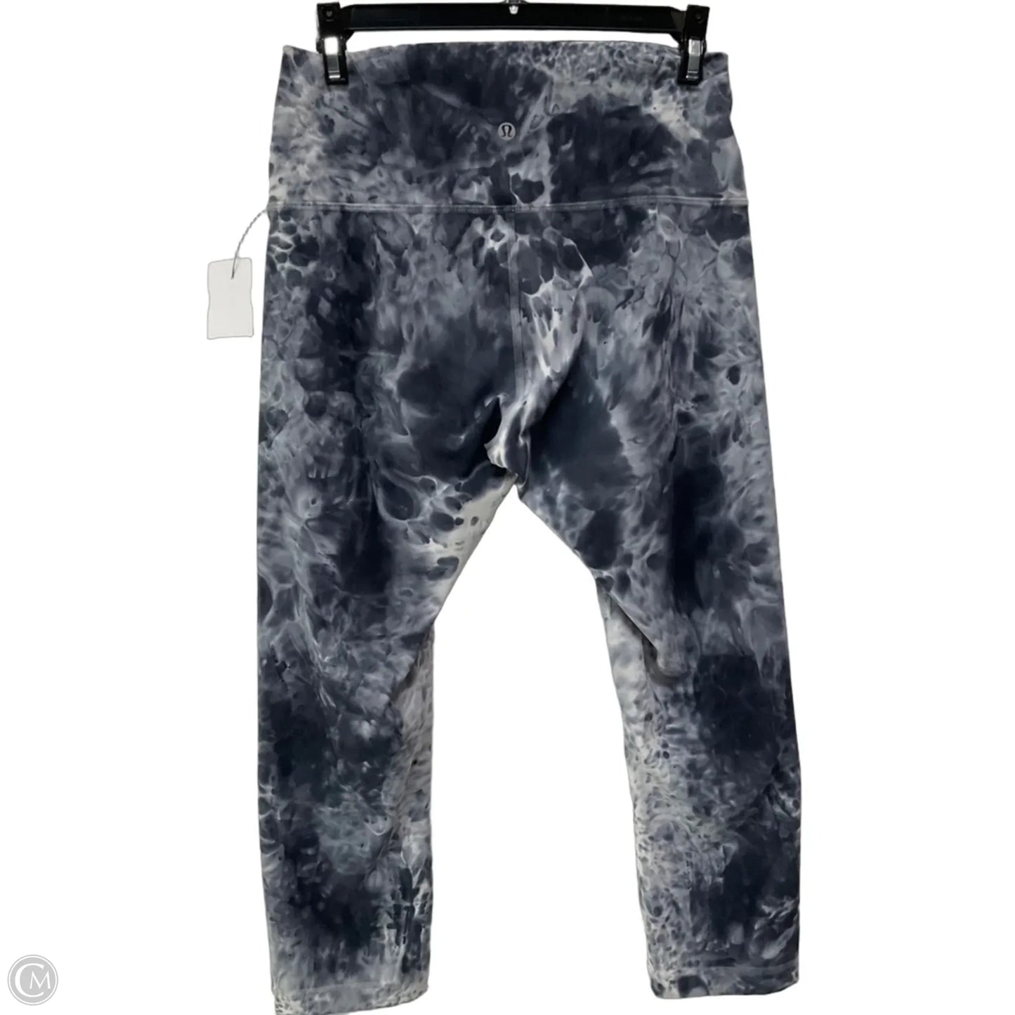 Athletic Leggings Capris By Lululemon In Grey, Size: 8