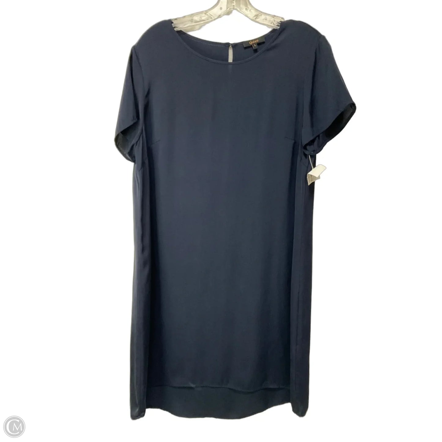Dress Casual Short By Quince In Ombre Print, Size: S