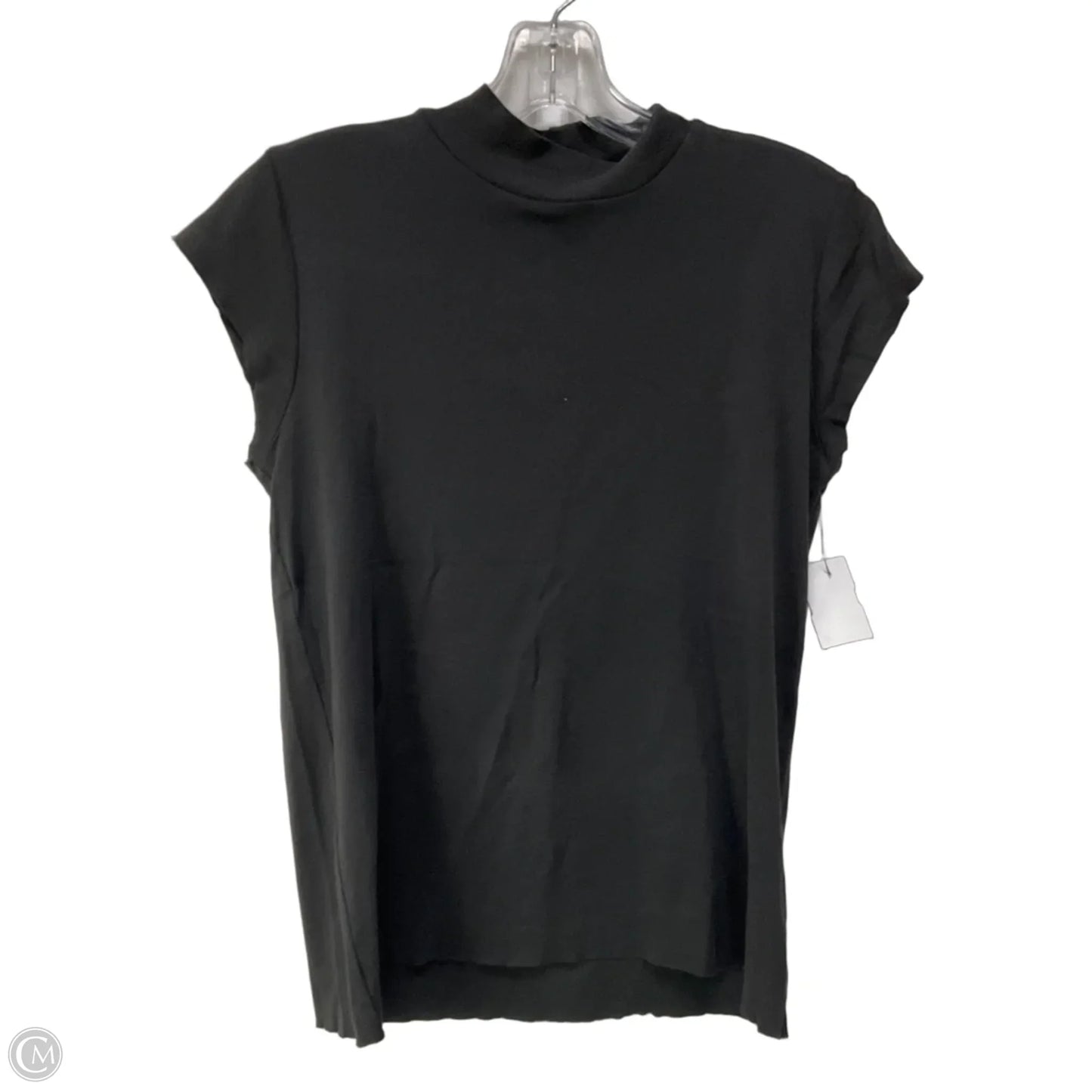 Top Short Sleeve By Zara In Grey, Size: M