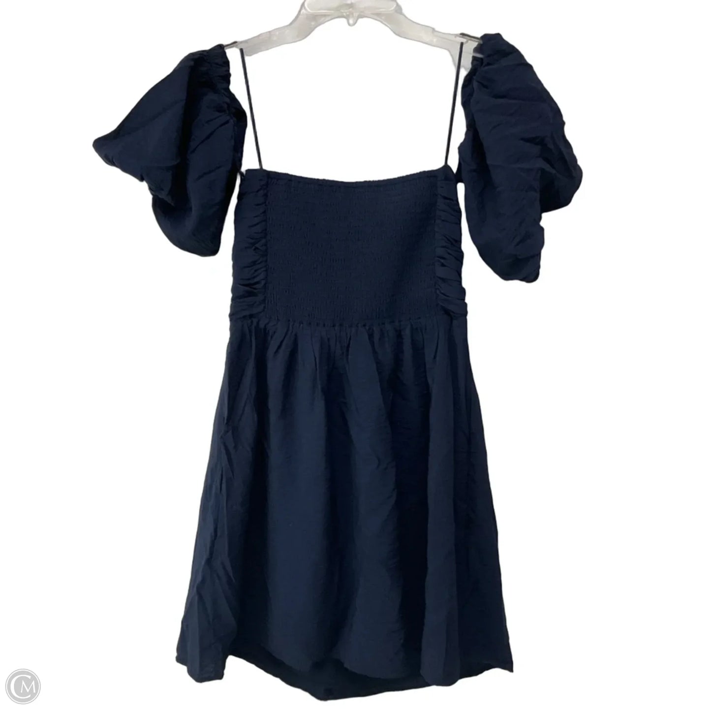 Dress Casual Short By Abercrombie And Fitch In Blue, Size: M