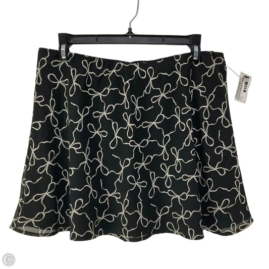 Skirt Mini & Short By Abercrombie And Fitch In Black, Size: M
