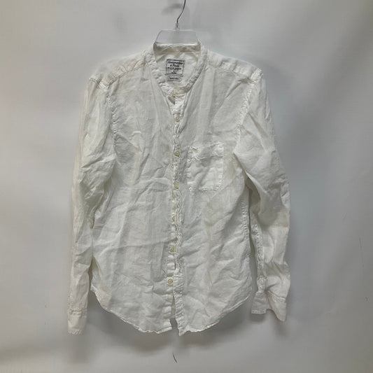 White Top Long Sleeve Abercrombie And Fitch, Size S