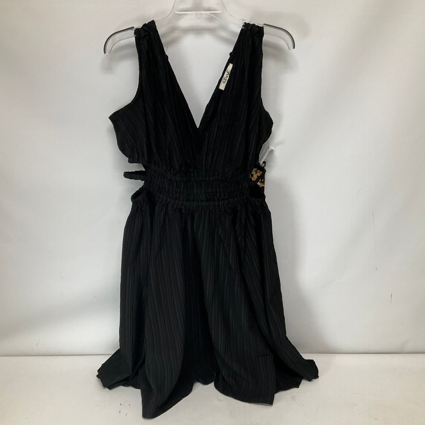 Black Dress Casual Short Blush, Size 1x