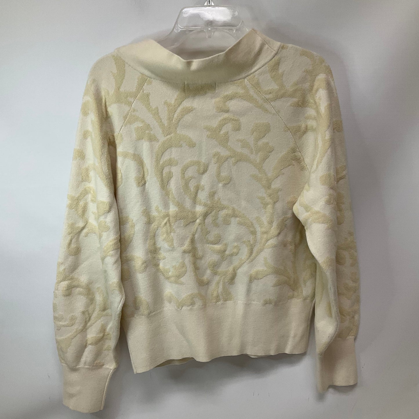 Sweater By Anthropologie In Cream, Size: S