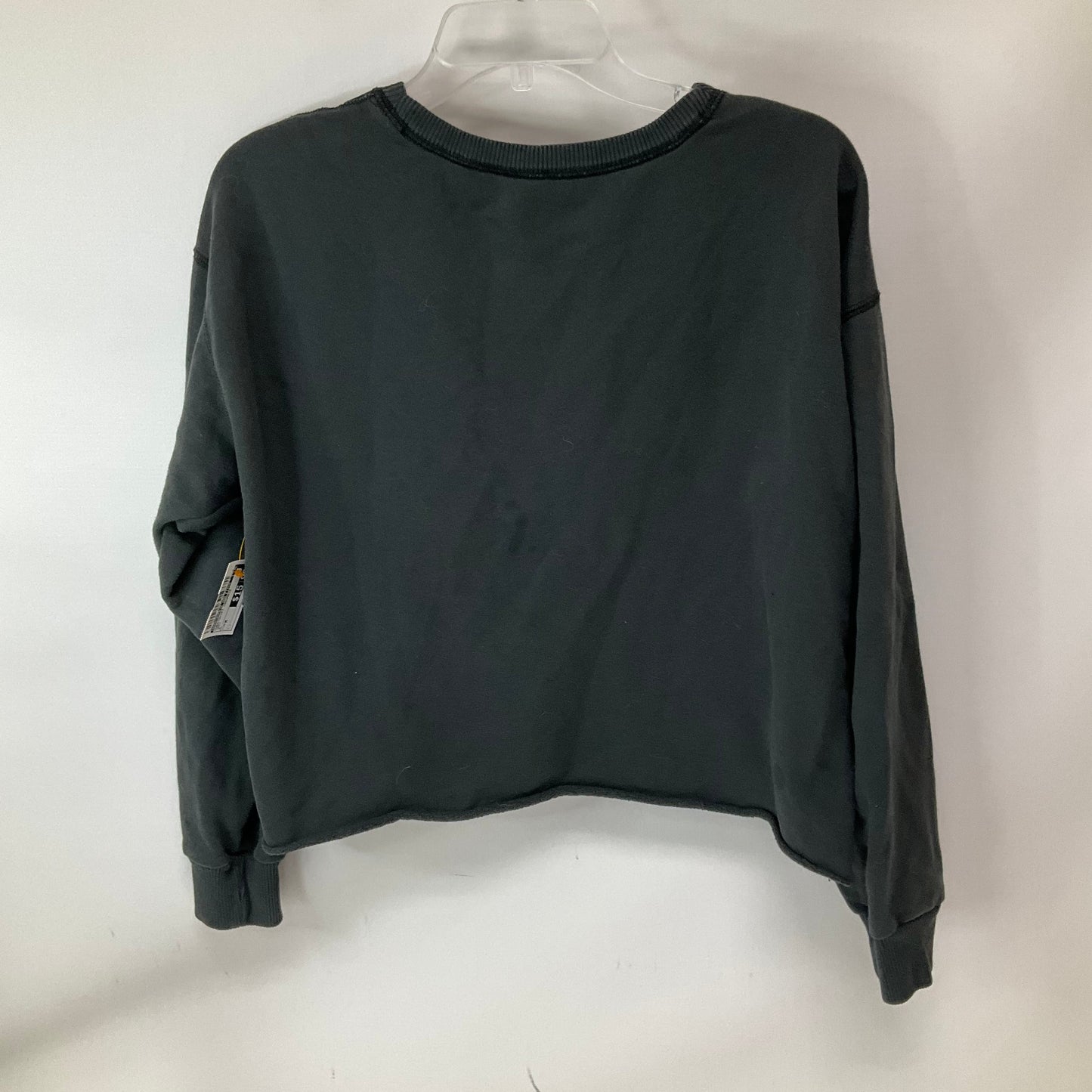 Sweatshirt Crewneck By Abercrombie And Fitch In Grey, Size: M