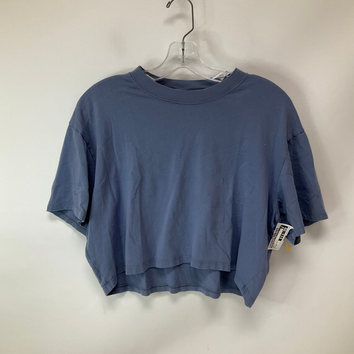 Top Short Sleeve By Abercrombie And Fitch In Blue, Size: M