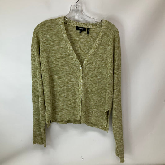 Cardigan By Theory In Green, Size: L