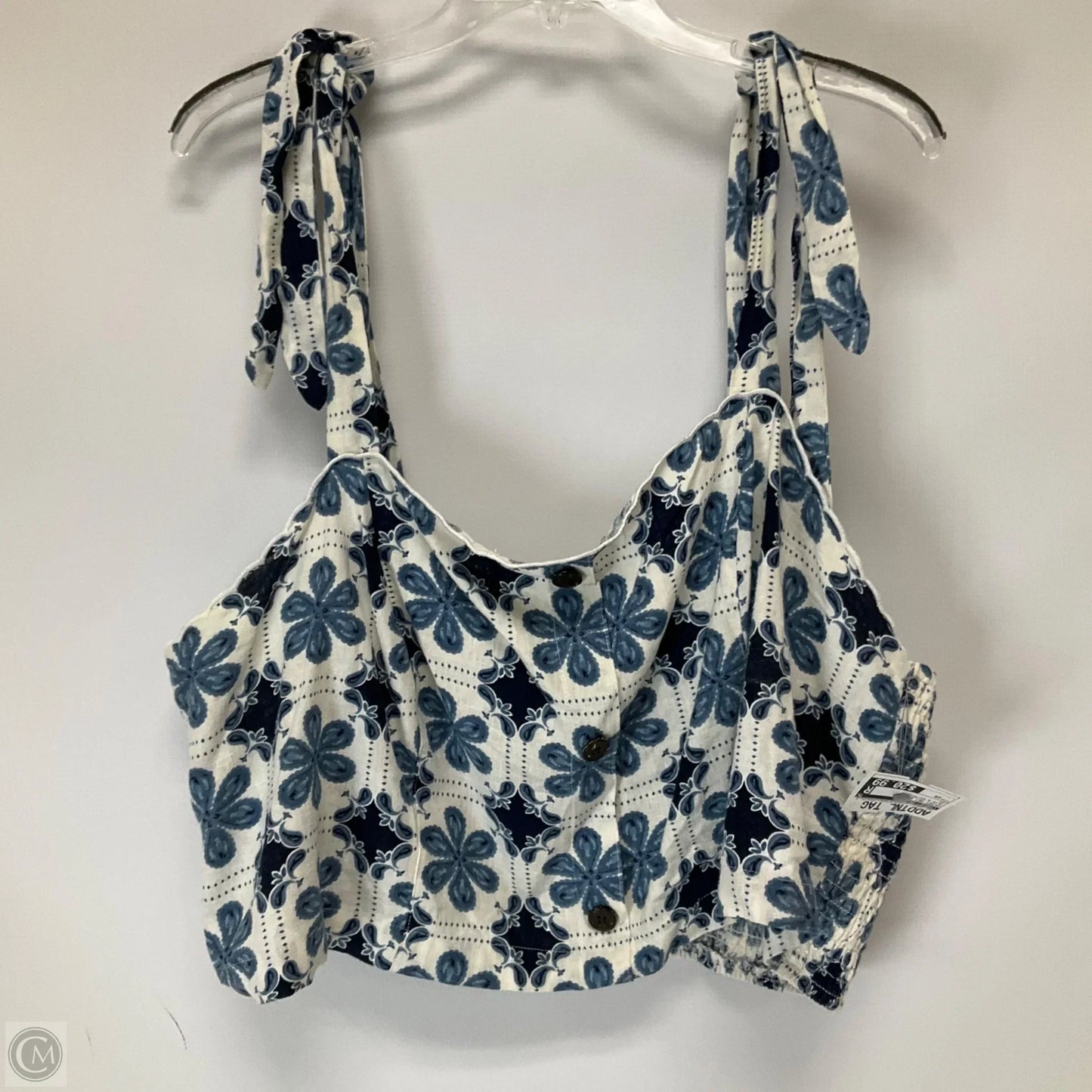 Skirt Set 2pc By Target-designer In Blue & White, Size: 2x