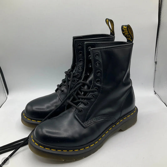 Boots Combat By Dr Martens In Black, Size: 8