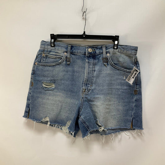 Blue Denim Shorts We The Free, Size 8