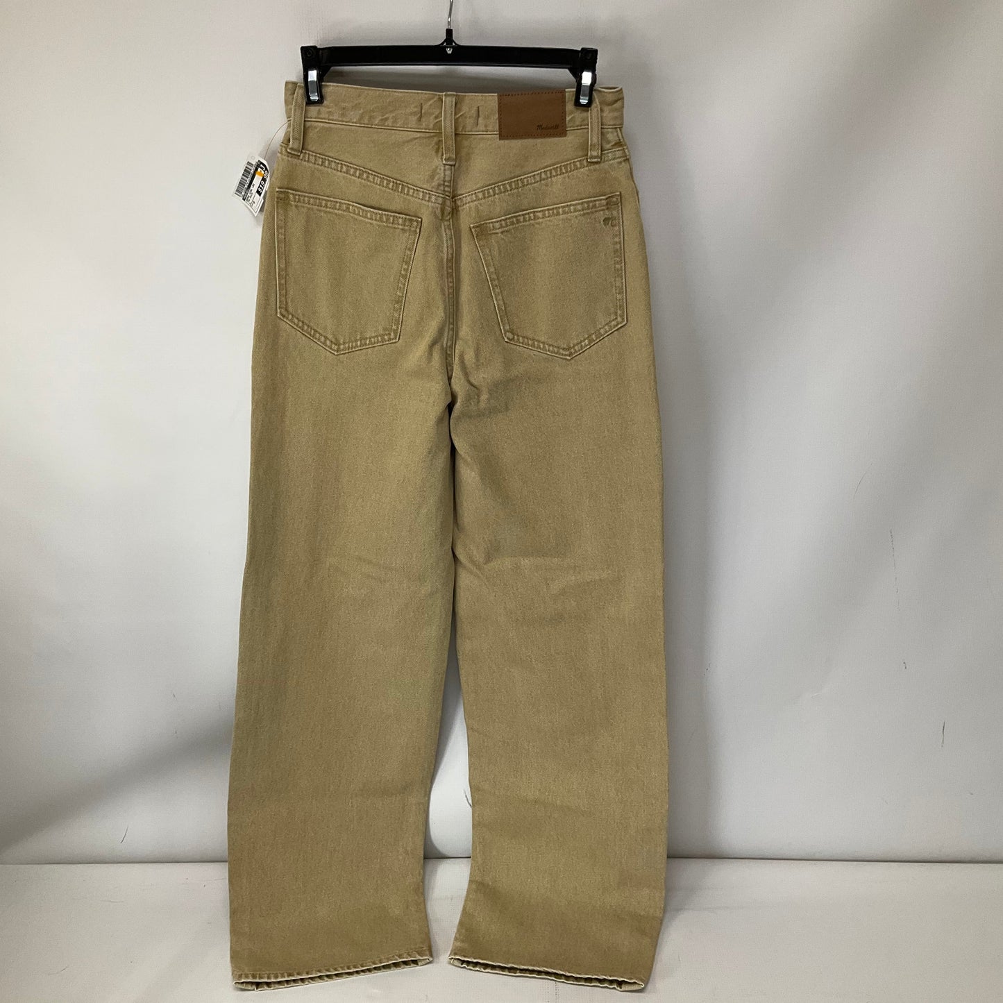 Jeans Wide Leg By Madewell In Tan Denim, Size: 0